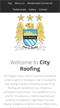 Mobile Screenshot of cityroofingandmaintenance.com